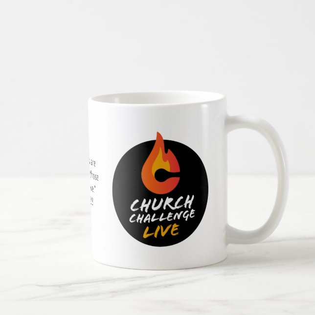 Church Challenge Flame All Things Are Possible Coffee Mug (Right)