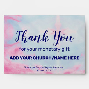 Church Charity Tithes Offering Collections Cash Envelope
