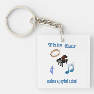 Church choir keychain