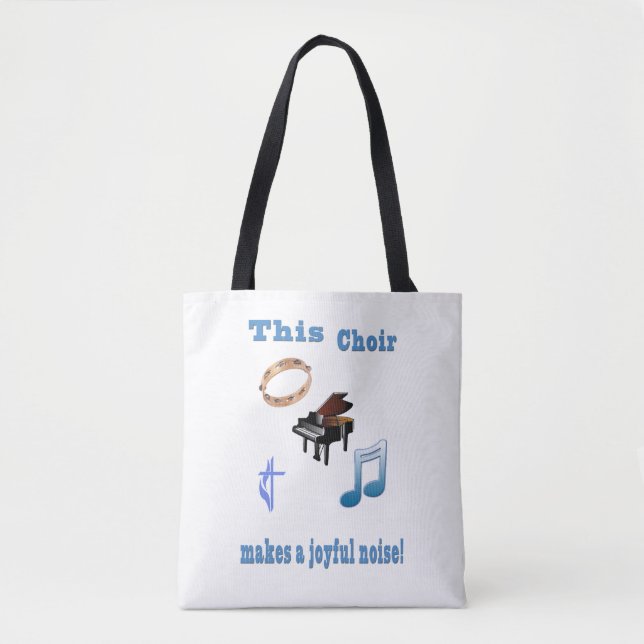 Church Choir  tote bag (Front)