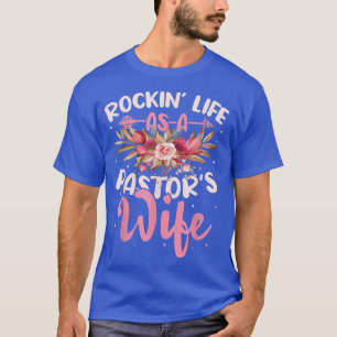 Church Christian Rockin Life As A Pastors Wife App T-Shirt