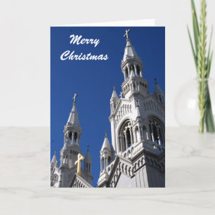 church christmas holiday card