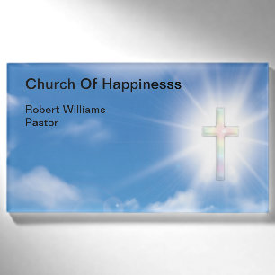 Church Clergy Pastor Theme Name Tags