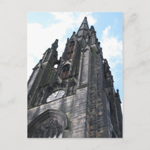 Church Clock Tower - Dublin, Ireland - Postcard