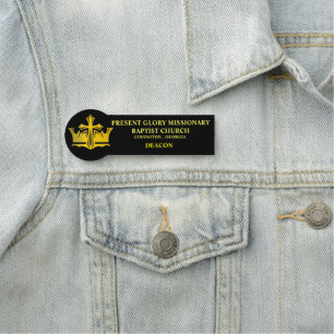 Church committee  name tag