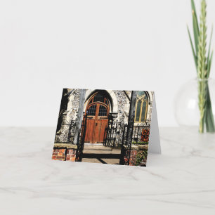 Church Door Card