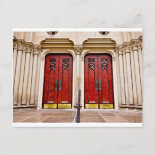 Church Doors Postcard