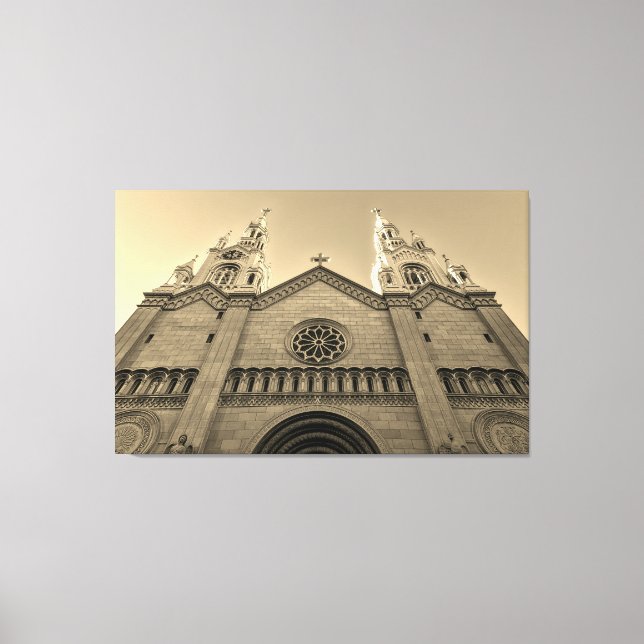 Church Exterior  Canvas Print (Front)