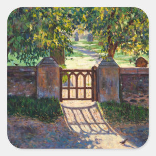 Church Gate 2012 Square Sticker