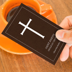 Church Holy Cross Business Cards