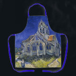 Church in Auvers by Van Gogh Painting Art Apron<br><div class="desc">The church in Auvers-sur-Oise,  view from the Chevet by Vincent van Gogh</div>