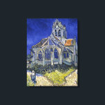 Church in Auvers by Van Gogh Painting Art  Canvas Print<br><div class="desc">The church in Auvers-sur-Oise,  view from the Chevet by Vincent van Gogh</div>