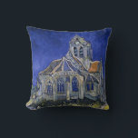 Church in Auvers by Van Gogh Painting Art  Throw Pillow<br><div class="desc">The church in Auvers-sur-Oise,  view from the Chevet by Vincent van Gogh</div>