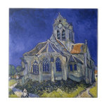 Church in Auvers by Van Gogh Painting Art  Tile<br><div class="desc">The church in Auvers-sur-Oise,  view from the Chevet by Vincent van Gogh</div>