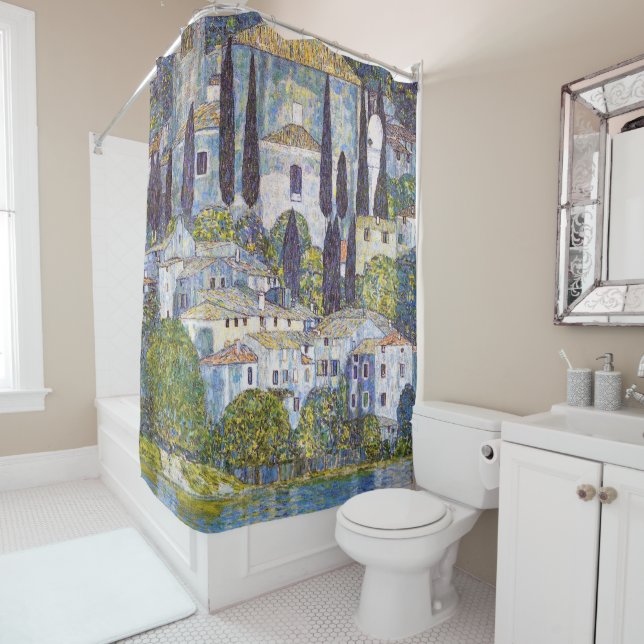 Church in Cassone, Gustav Klimt (In Situ)