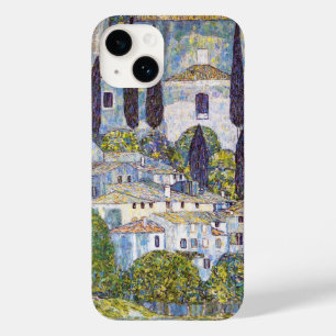 Church in Cassone, Gustav Klimt Case-Mate iPhone 14 Case