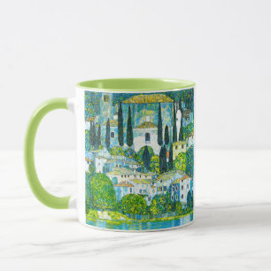 Church in Cassone Gustav Klimt Mug