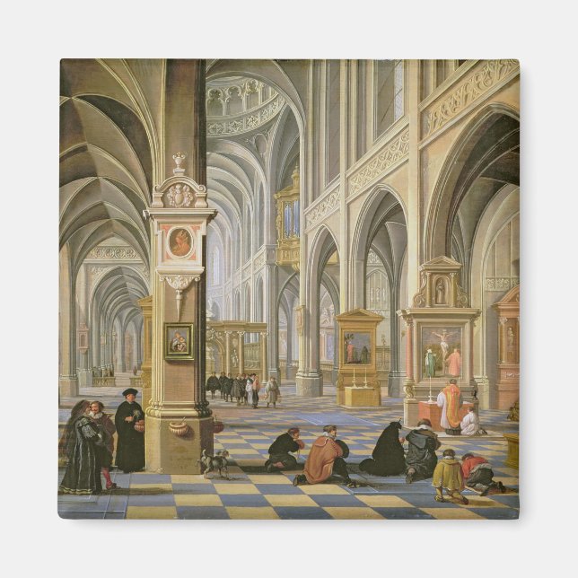 Church interior magnet (Front)