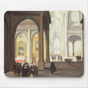 Church Interior Mouse Pad