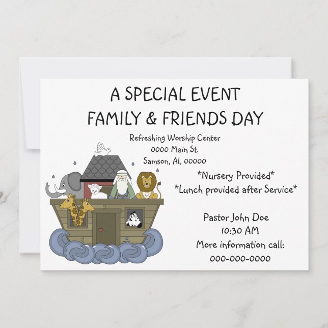 Church Invitation Gathering Special Event (Front)
