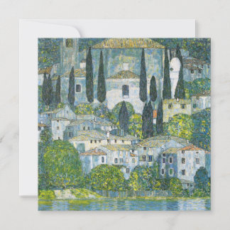 Church (Kirche) in Cassone by Gustav Klimt