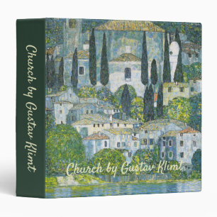 Church (Kirche) in Cassone by Gustav Klimt Binder