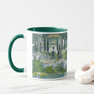 Church (Kirche) in Cassone by Gustav Klimt Mug