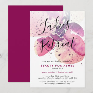 Church Ladies Retreat/Conference/Event Invitation
