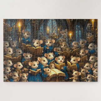 Church Mouse Choir  Jigsaw Puzzle
