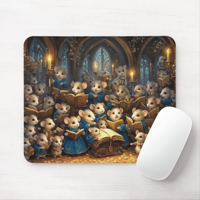 Church Mouse Choir  Pad (With Mouse)