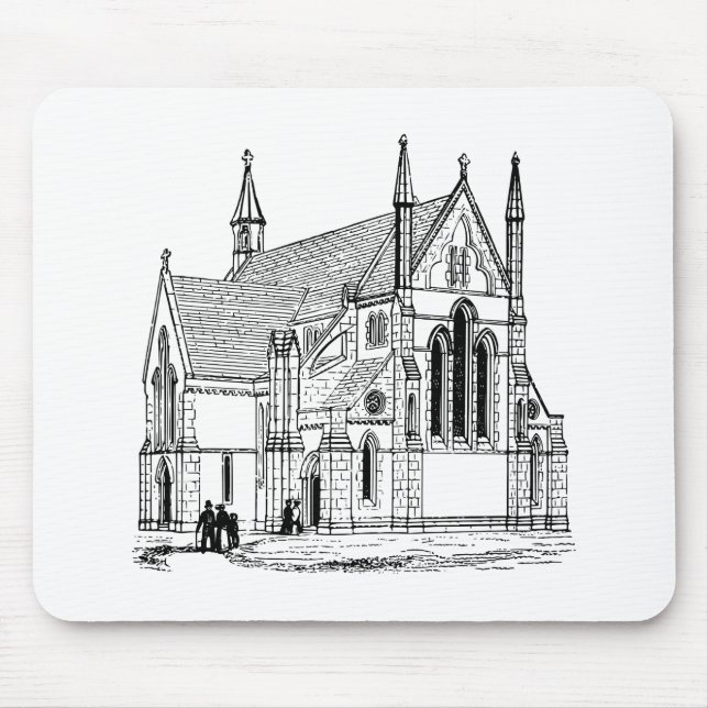 Church Mouse Pad (Front)