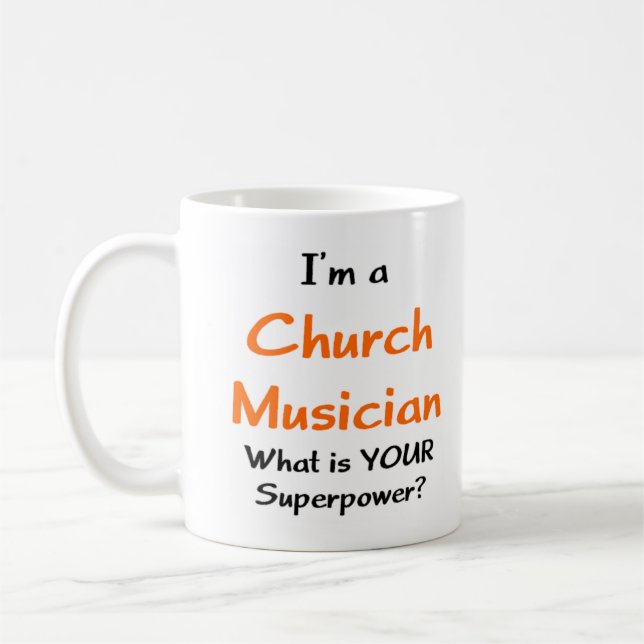 church musician coffee mug (Left)