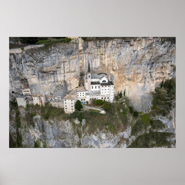 Church of Madonna della Corona Poster (Front)