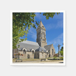 Church of Noirmoutier en l’Ile in France  Napkin