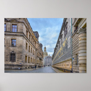 Church of Our Lady Dome, Dresden, Germany Poster