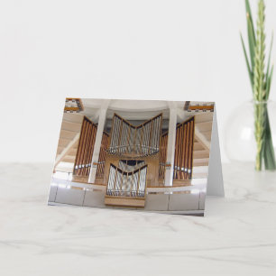 Church of our Lady, Rumia organ card