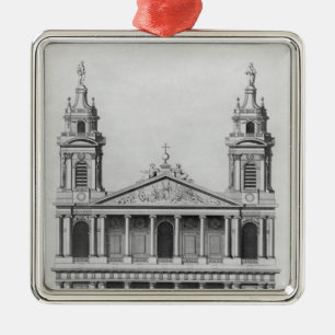 Church of Saint-Sulpice Metal Ornament