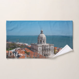 Church of Santa Engracia in Lisbon, Portugal Hand Towel