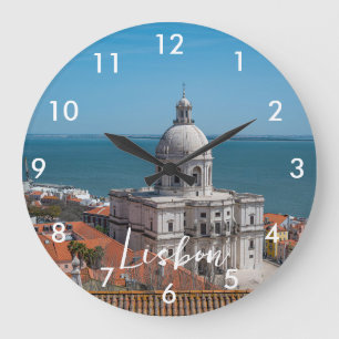 Church of Santa Engracia in Lisbon, Portugal Large Clock