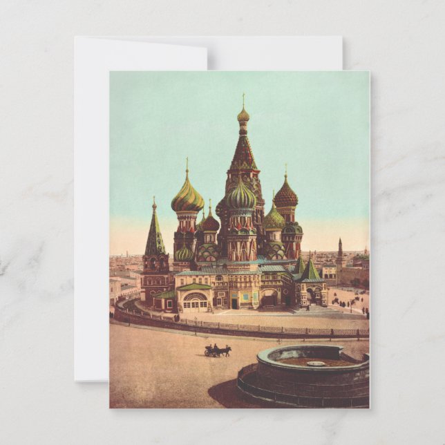 Church of St. Basil, Red Square Moscow (Front)