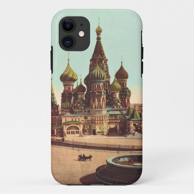Church of St. Basil, Red Square Moscow Case-Mate iPhone Case (Back)