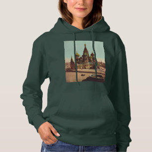 Church of St. Basil, Red Square Moscow Hoodie
