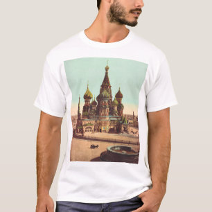 Church of St. Basil, Red Square Moscow T-Shirt