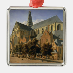 Church of St. Bavo in Haarlem, 1666 Metal Ornament