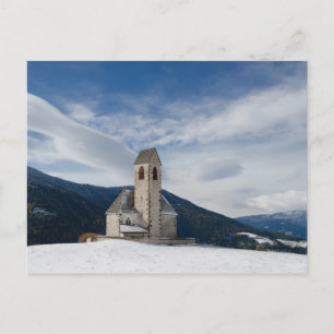 Church of St. Jakob in Villnöss postcard