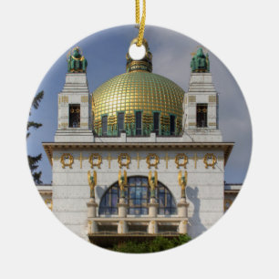 Church of St. Leopold Vienna Austria Ceramic Ornament