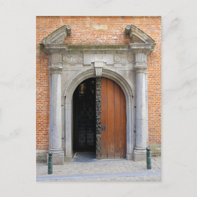 Church of St Mary Magdalene - Brussels, Belgium Postcard (Front)