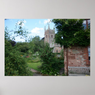 Church of St Thomas of Canterbury, Cothelstone, UK Poster