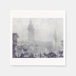 Church of the Abbey of Saint Philibert at Tounus Napkin