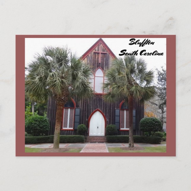 Church of the Cross - Bluffton, South Carolina Postcard (Front)